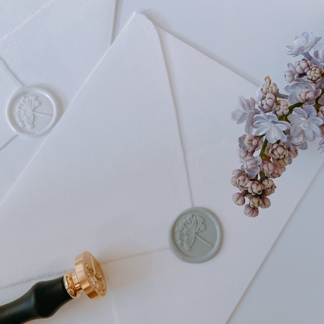 Wax Stamp -Lace flower／スタンプヘッド