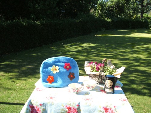 english vintage pretty tea cozy　イギリス　ヴィンテージ　ティーコジー　