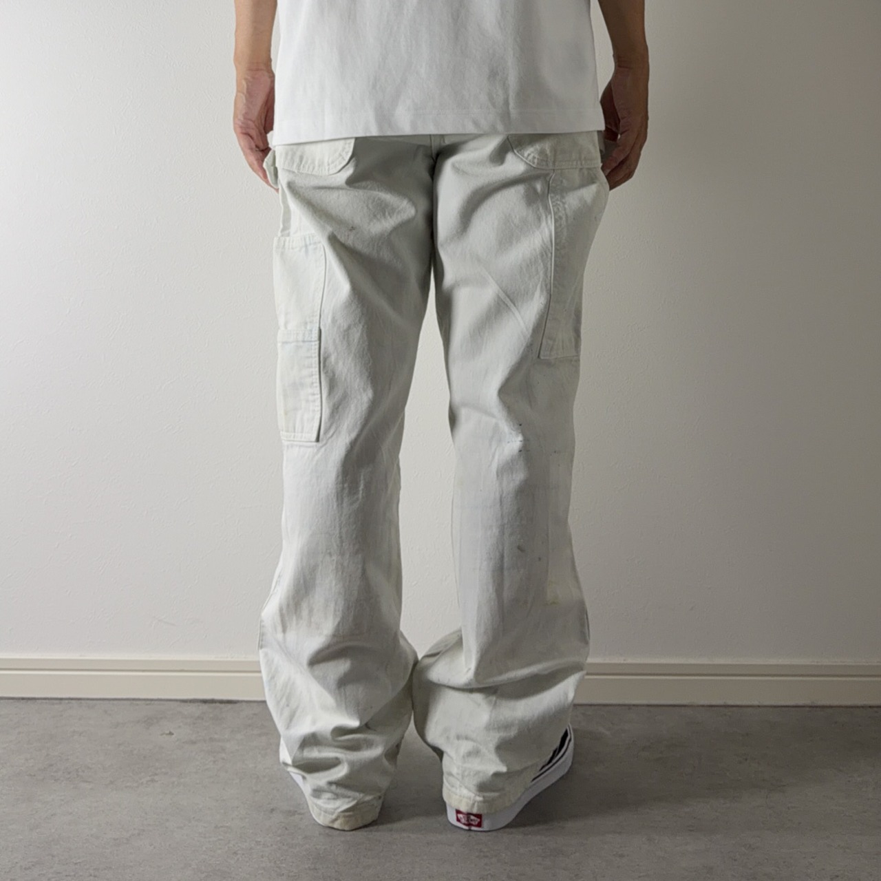 Dickies Sherwin-Williams white painter pants [W36L29.5相当] 古着 - 17