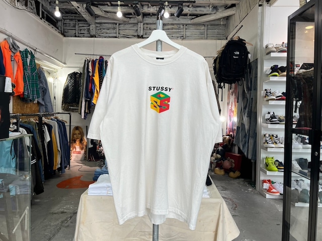 STUSSY S64 PIGMENT DYED SS TEE WHITE XL 13381