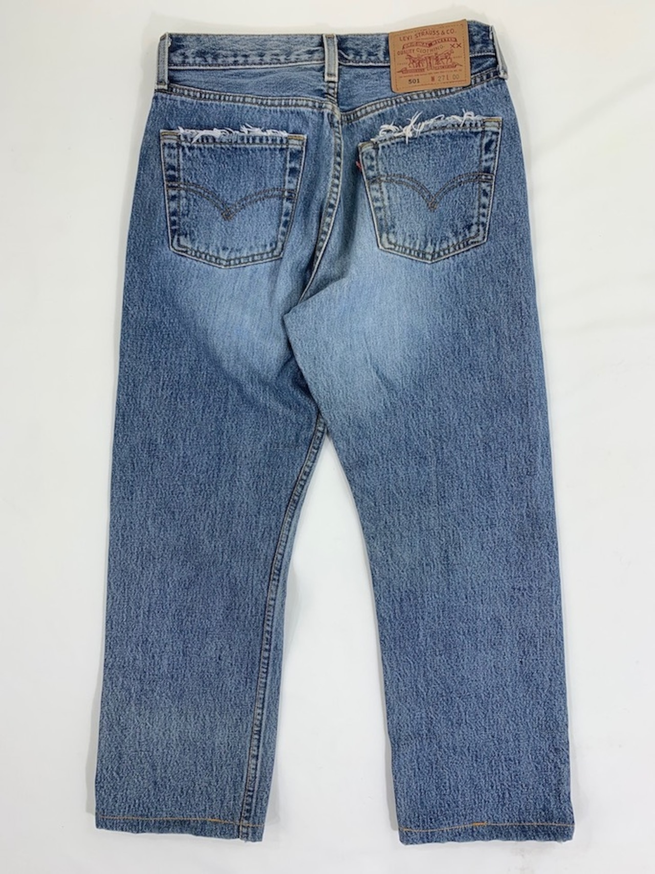 M-128 リーバイス Levis501 レギュラー カットオフ 古着 90's年  米国製刻印544   W 72cm(ぐるり)L 60cm(股下)メンズ#copri