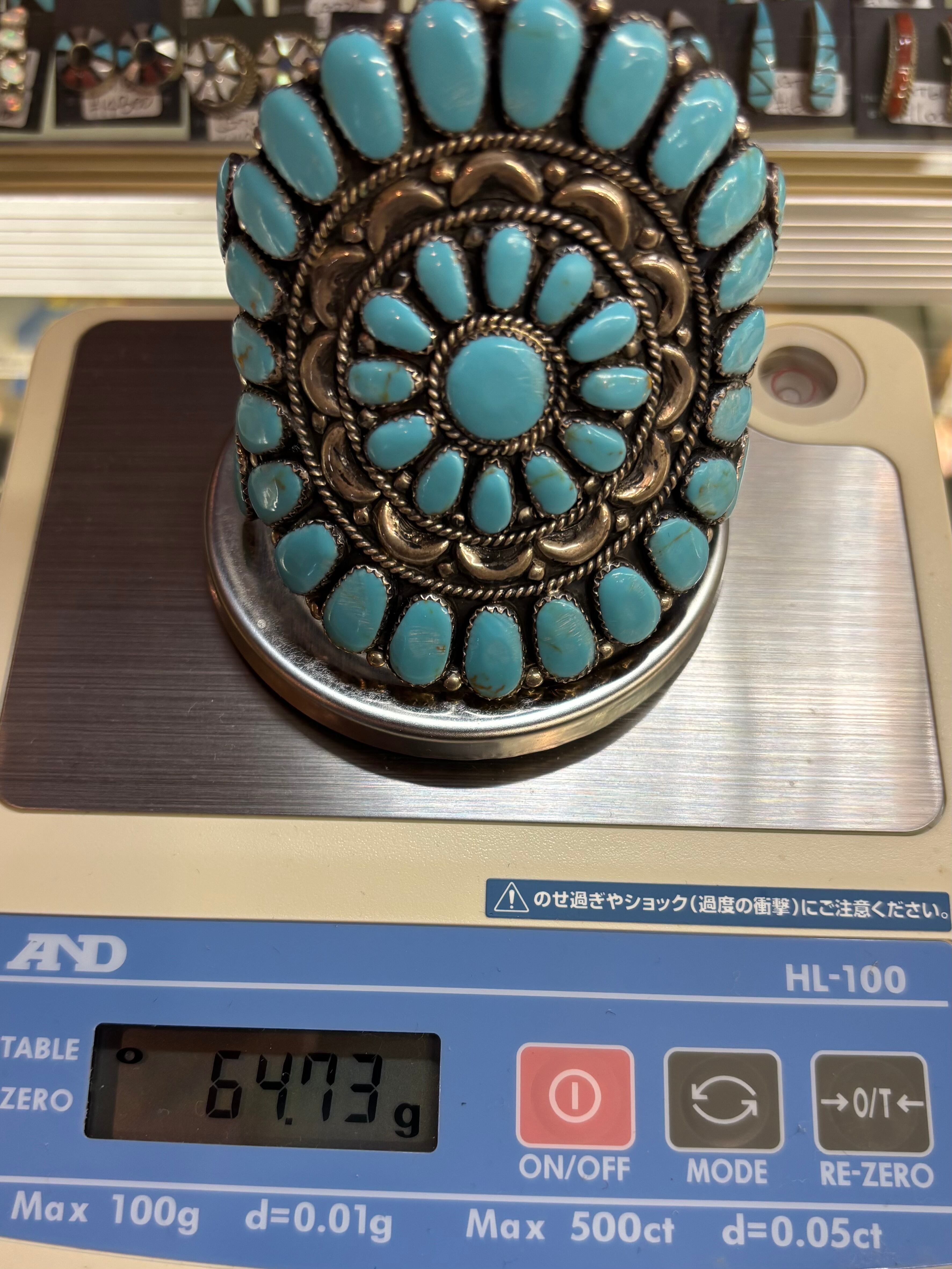 ターコイズクラスター バングル / NAVAJO ナバホ インディアン 
