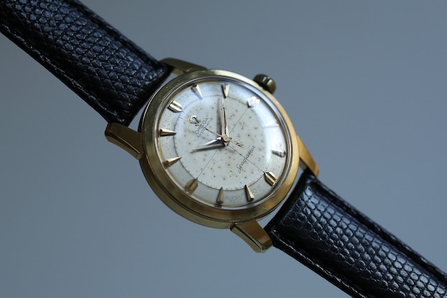 【OMEGA】1958年製 オメガ シーマスター デラックス 第三世代 コンビネーションインデックス 自動巻き 18金無垢 OH済み/ Vintagewatch / Seamaster De luxe / 18K / 3rd / Cal.501