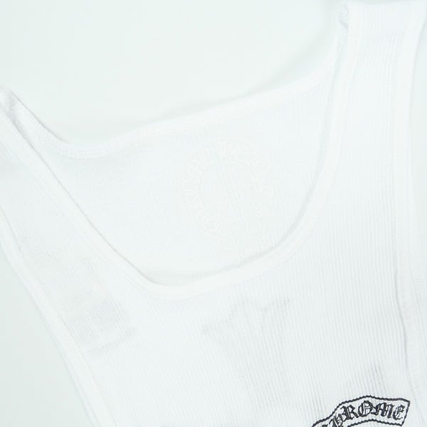 Size【M】 CHROME HEARTS クロム・ハーツ T-BAR CROSS RIB TANK TOP