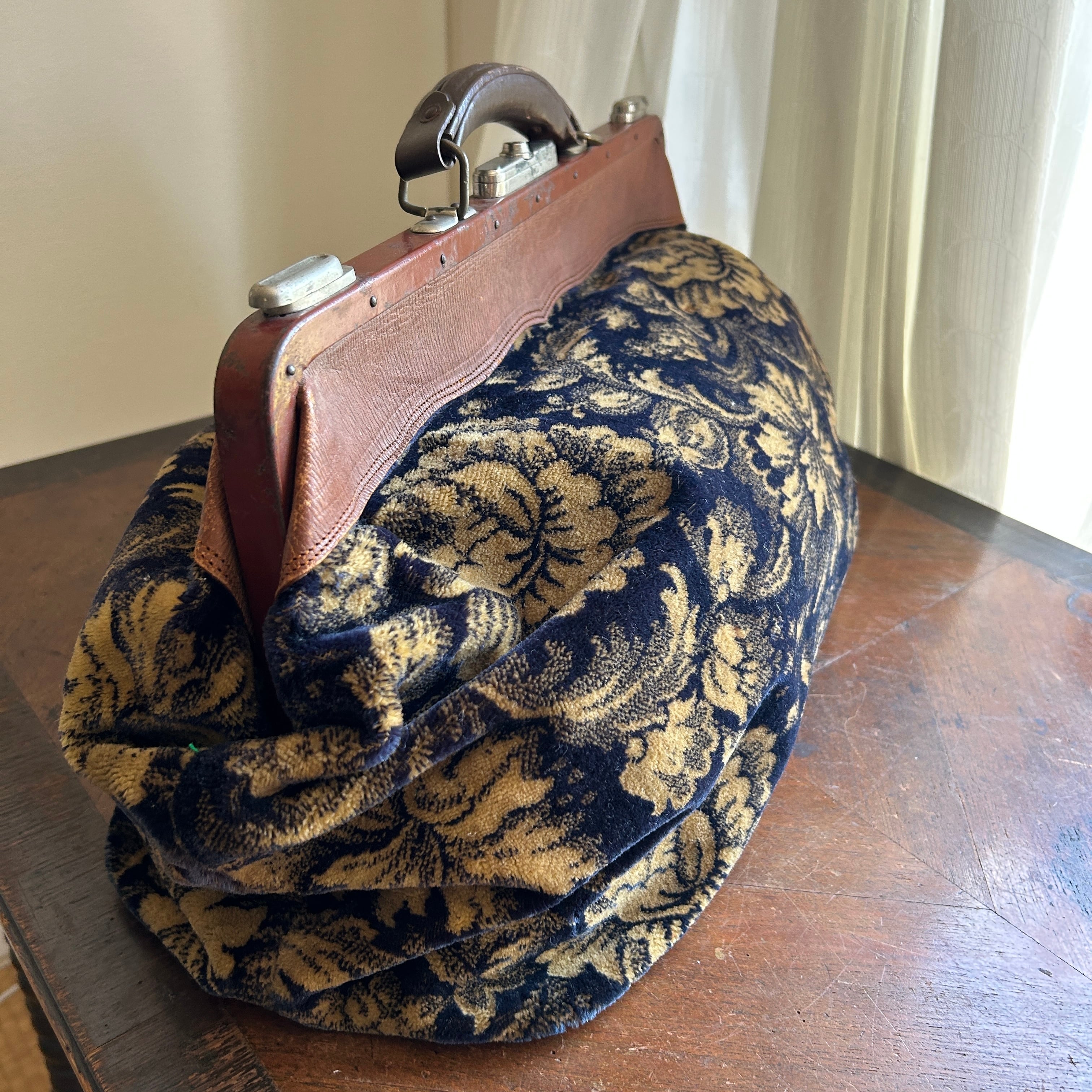 アンティーク 大正〜昭和初期 杉江さんの大きな旅行鞄 | bonbidou22