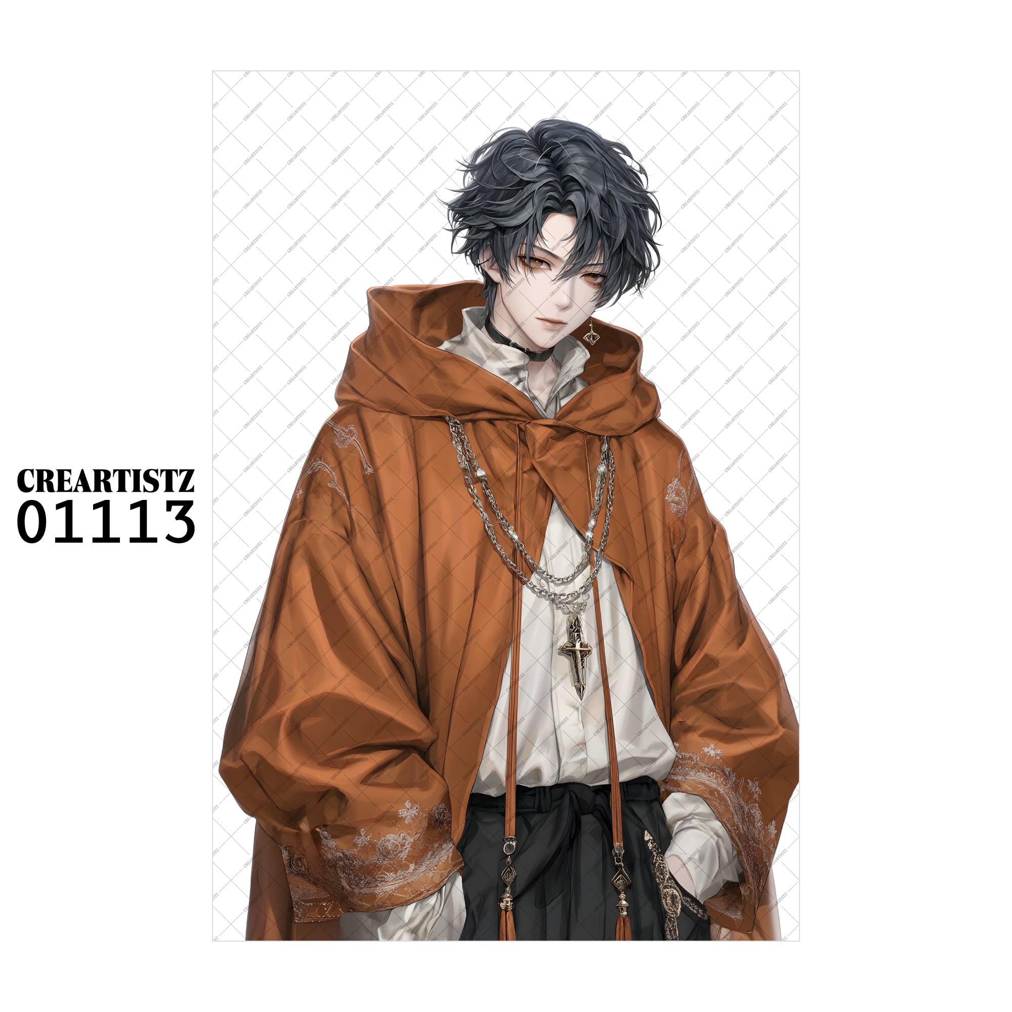 01113 ボーイ クール オリジナル ペーパー/ステッカー 4枚セット CREARTISTZ