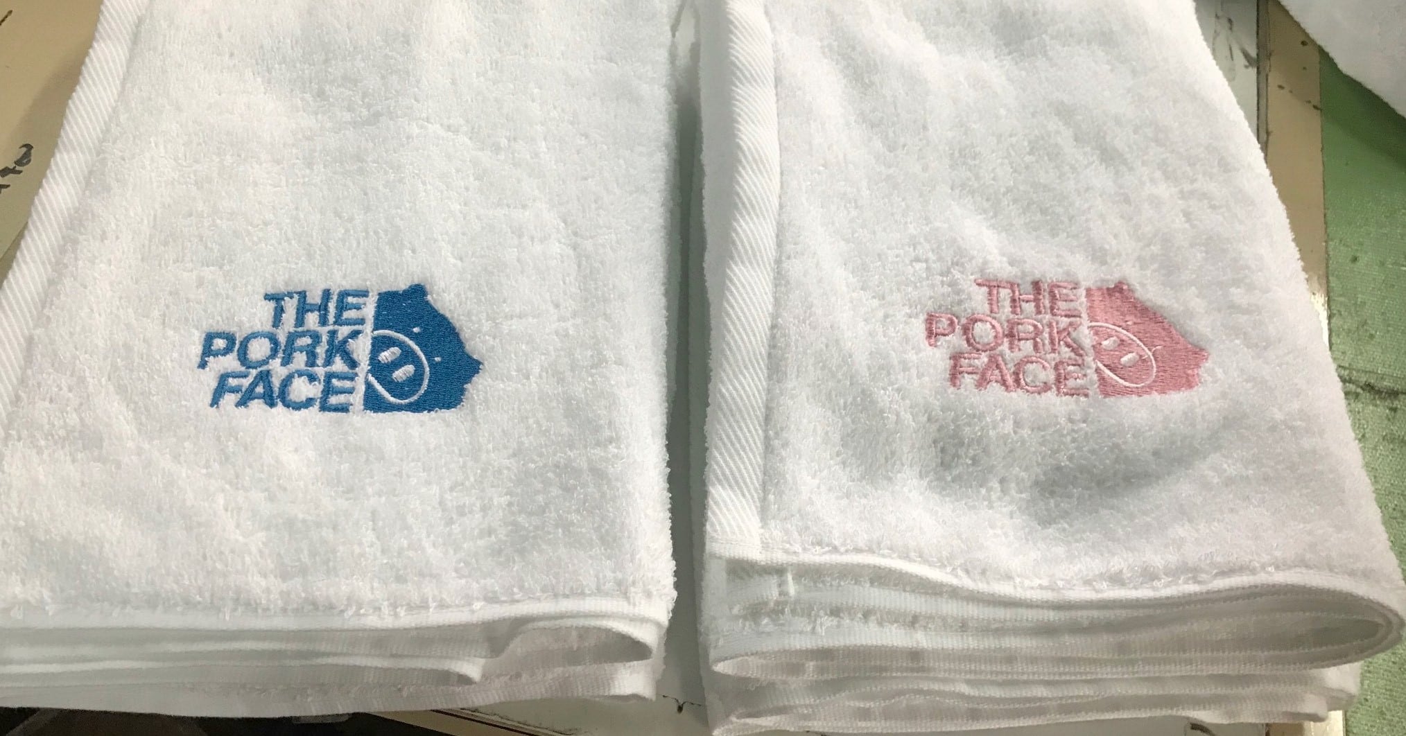 泉州タオル(バスタオル)×THE PORK FACE コラボ商品(4カラー) | デカイT