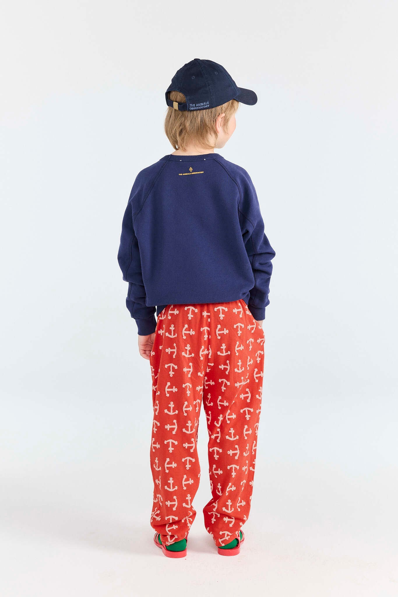 26SS】the animals observatory(TAO)SHARK KID SWEATSHIRT DEEP BLUE