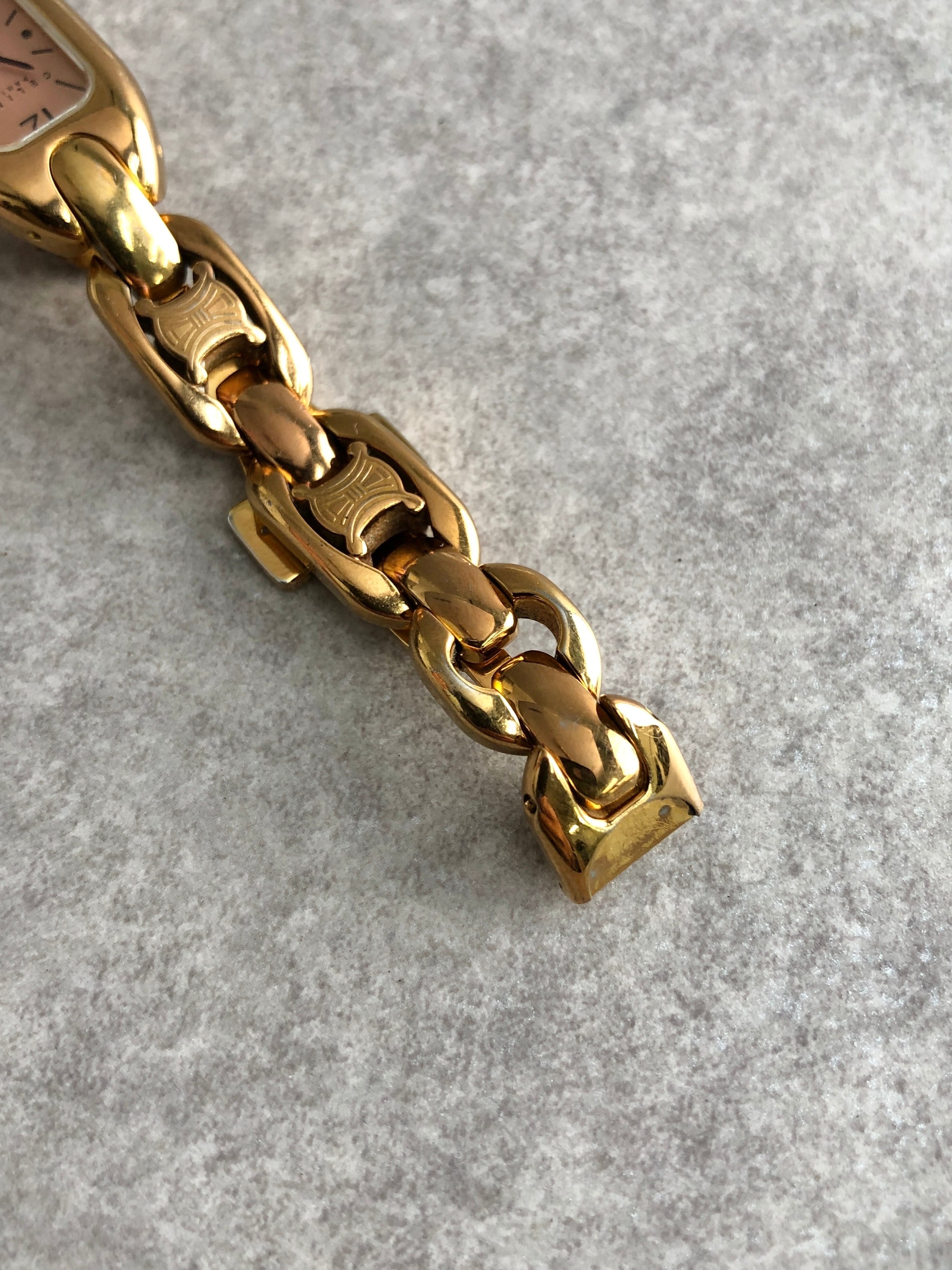 CELINE セリーヌ 腕時計 ゴールド トリオンフ vintage ヴィンテージ