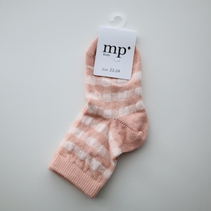 【mpDenmark Frankie socks Peach pink】
