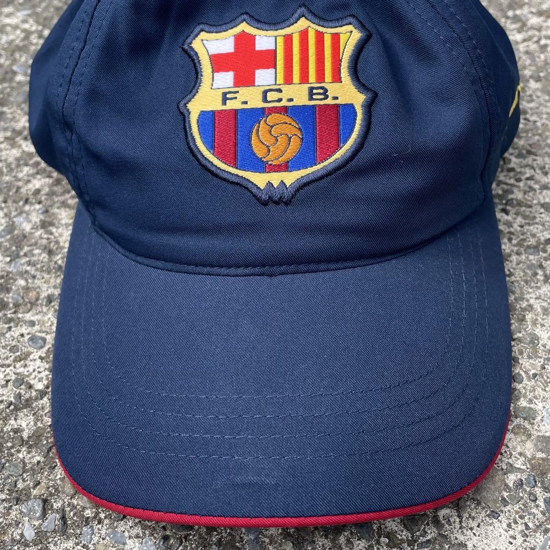 Free】NIKE FC バルセロナ ワッペン ロゴ刺繍 アジャスターチーム