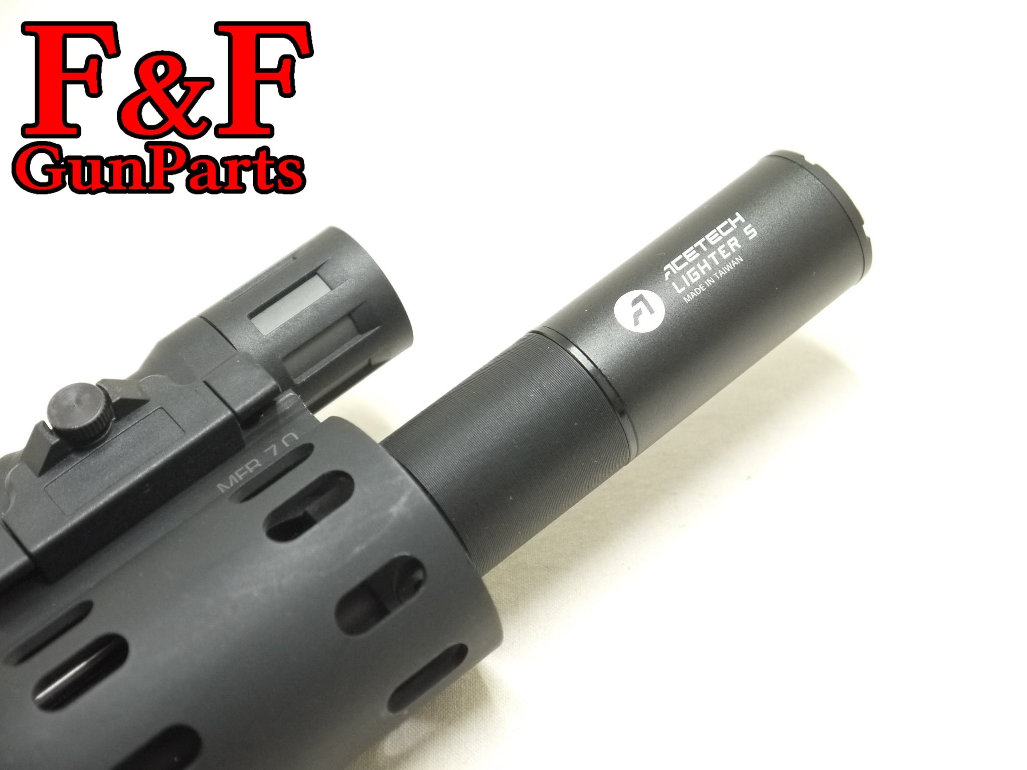 ACETECH LIGHTER BT 中古品　変え前蓋　ハンドガン等用変換パーツ ACETECH Lighter S(11mm Ver)対応 14㎜逆ネジアダプターカバー | F&F