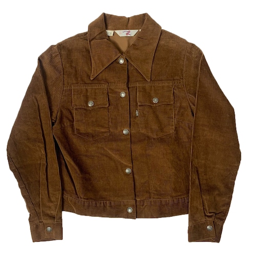 70's LEVI'S corduroy jacket big"E"