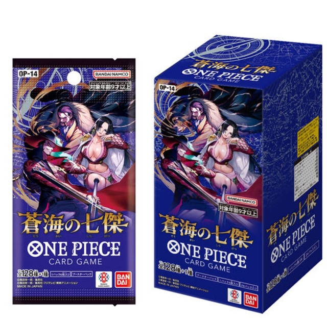 【BOX】ONE PIECEカードゲーム ブースターパック 蒼海の七傑【OP-14】