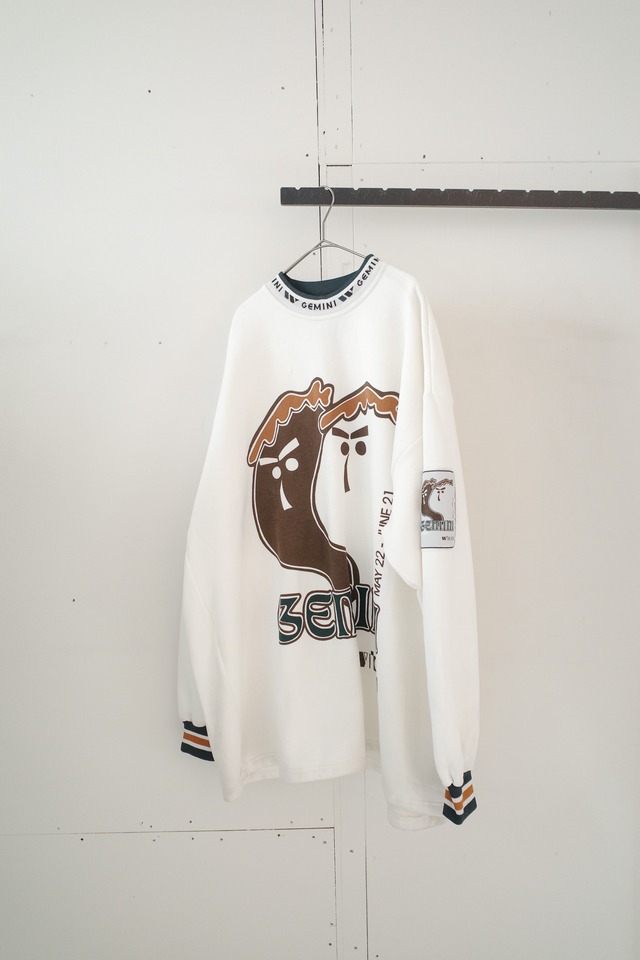 face sweatshirt(deadstock)