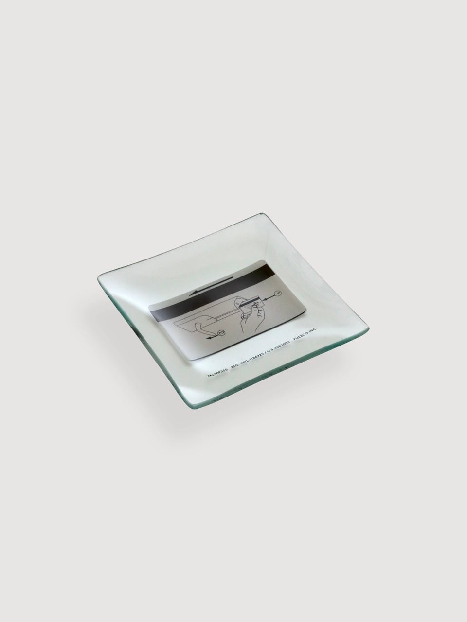 プリント ガラストレイ(カード)|Printed Glass Tray / Card - PUEBCO