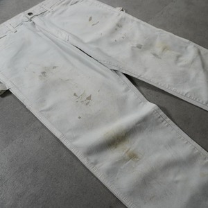 Dickies Sherwin-Williams white painter pants W34L32 古着