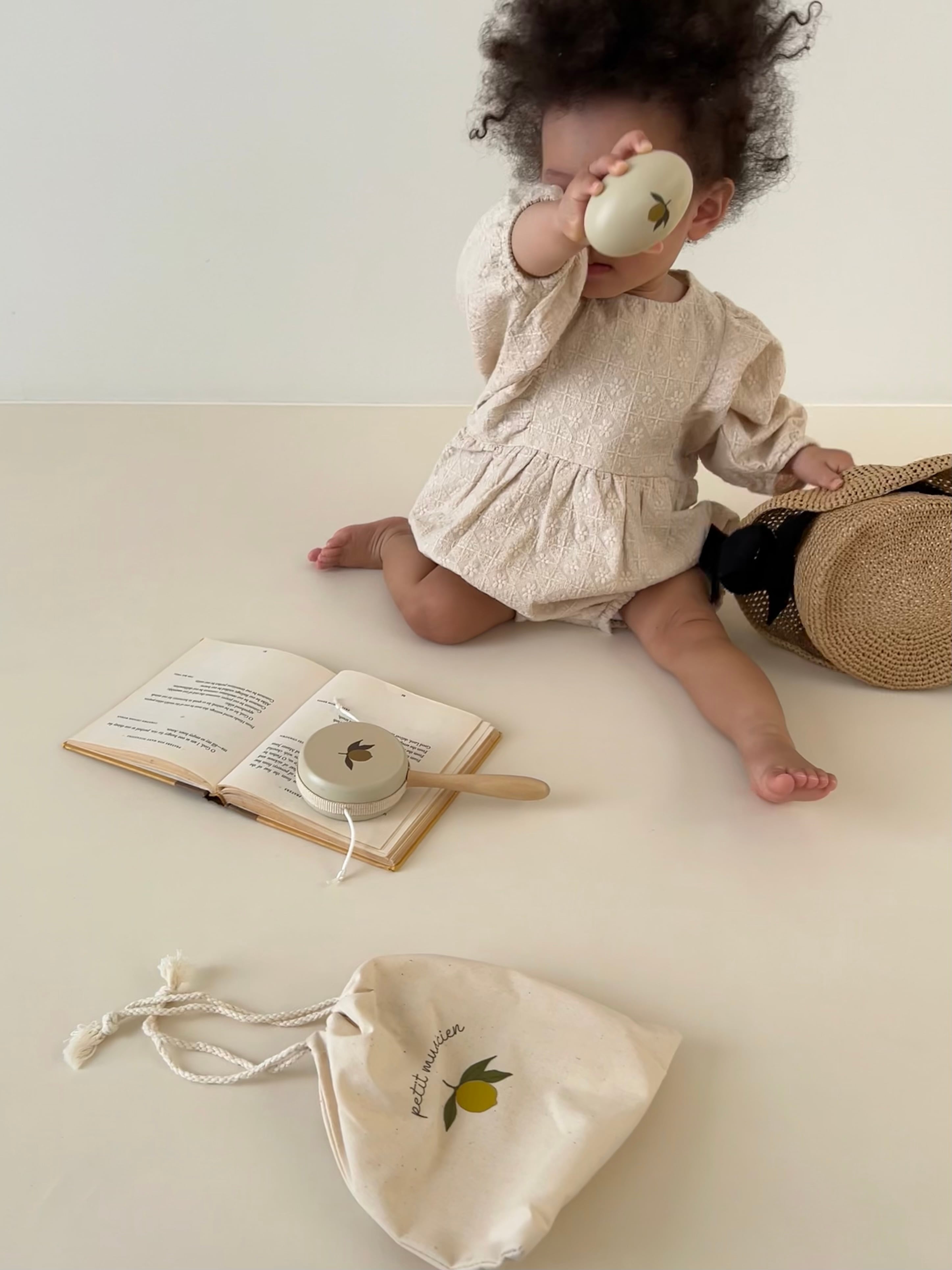 WOODEN MUSIC SET LEMON FSC【Konges Sloejd コンゲススロイド