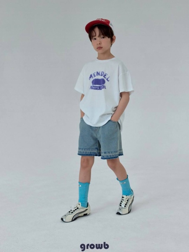 《送料無料》カッティングパンツ：kids【growb】※お取り寄せ