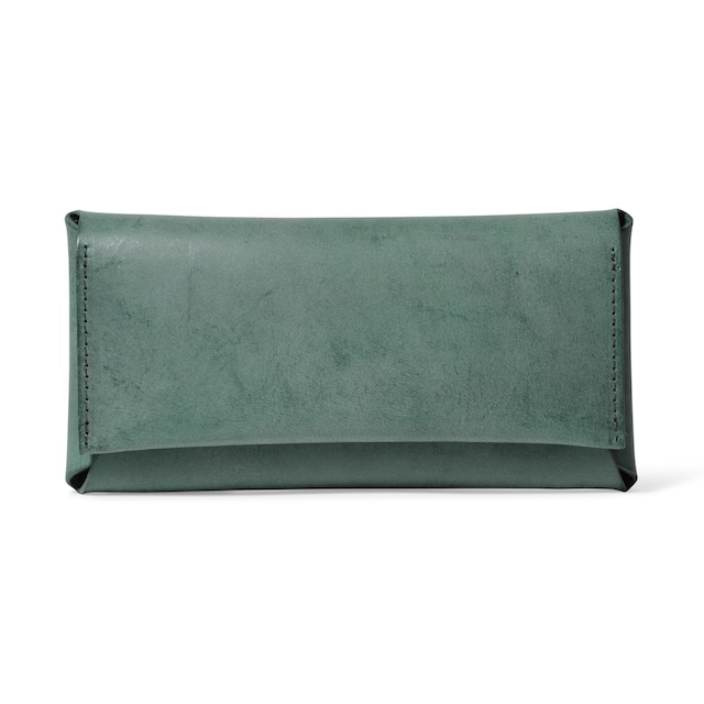 コンパクト設計の長財布　LONG WALLET / DARK GREEN