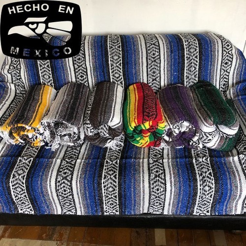 メキシコ製 Sercal サラペ メキシカン ラグマット 10カラー