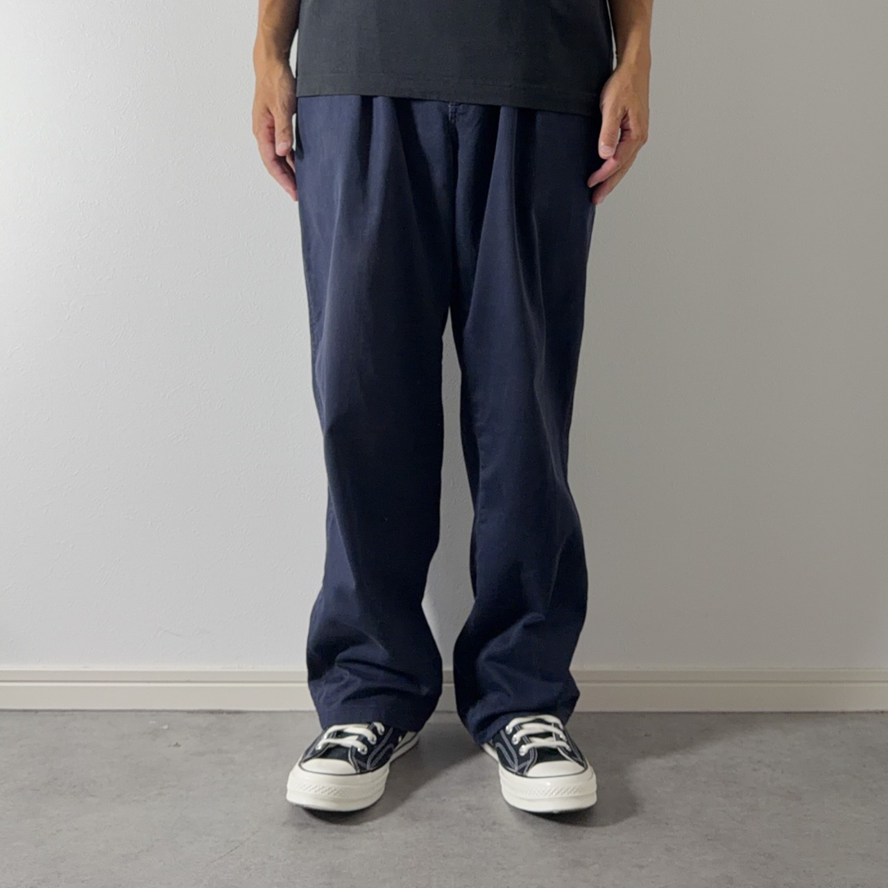 90s 初期型 USA製 Polo by Ralph Lauren POLO CHINO navy "TALON zip" [W38L29相当] 古着 - 18