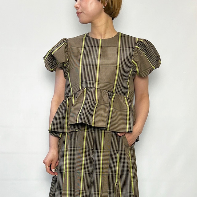 HeRIN.CYE へリンドットサイ Volume sleeve tops 530JSM30-2111 2026春夏新作  [送料無料]