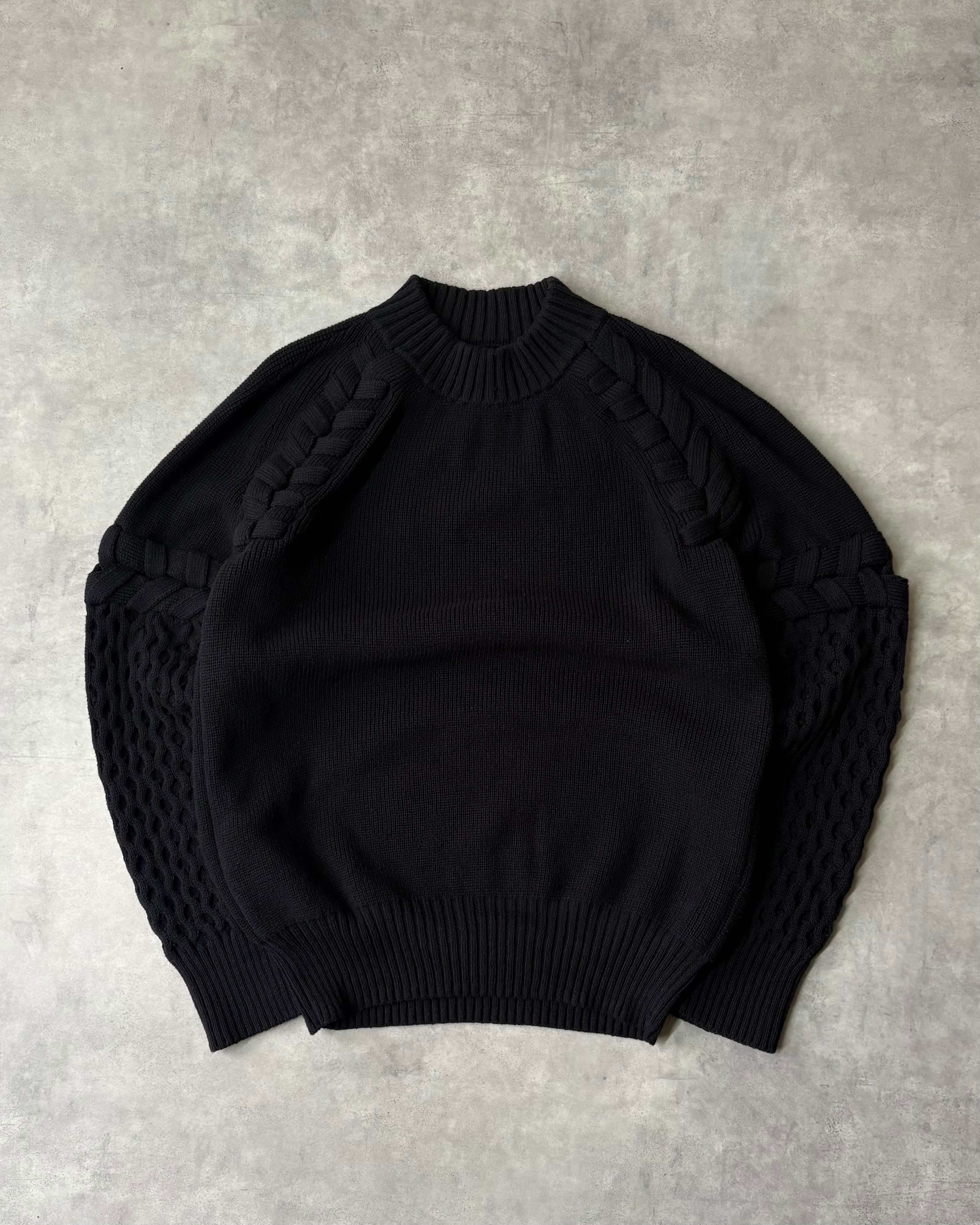 18AW sacai Swithing Design Knit