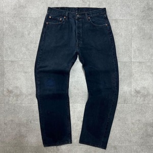 34×30 USA製　リーバイス　501 ブラック　後染め　ビンテージ　古着