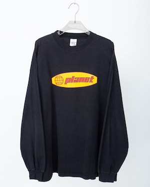 both side print  L/S T-shirt
