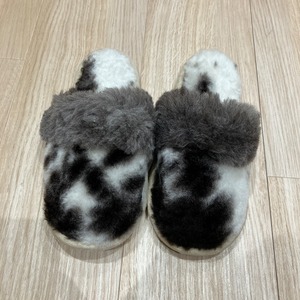 【1点のみ】ナチュラルポイントムートンスリッパ②　M：23～25cm