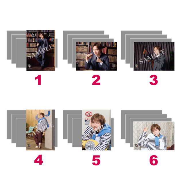 小松昌平の盤・番・絆! 第33回、第34回 ブロマイド ※ランダム販売