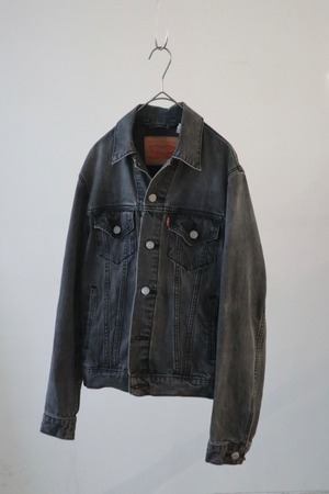 Levi's faded black denim jacket