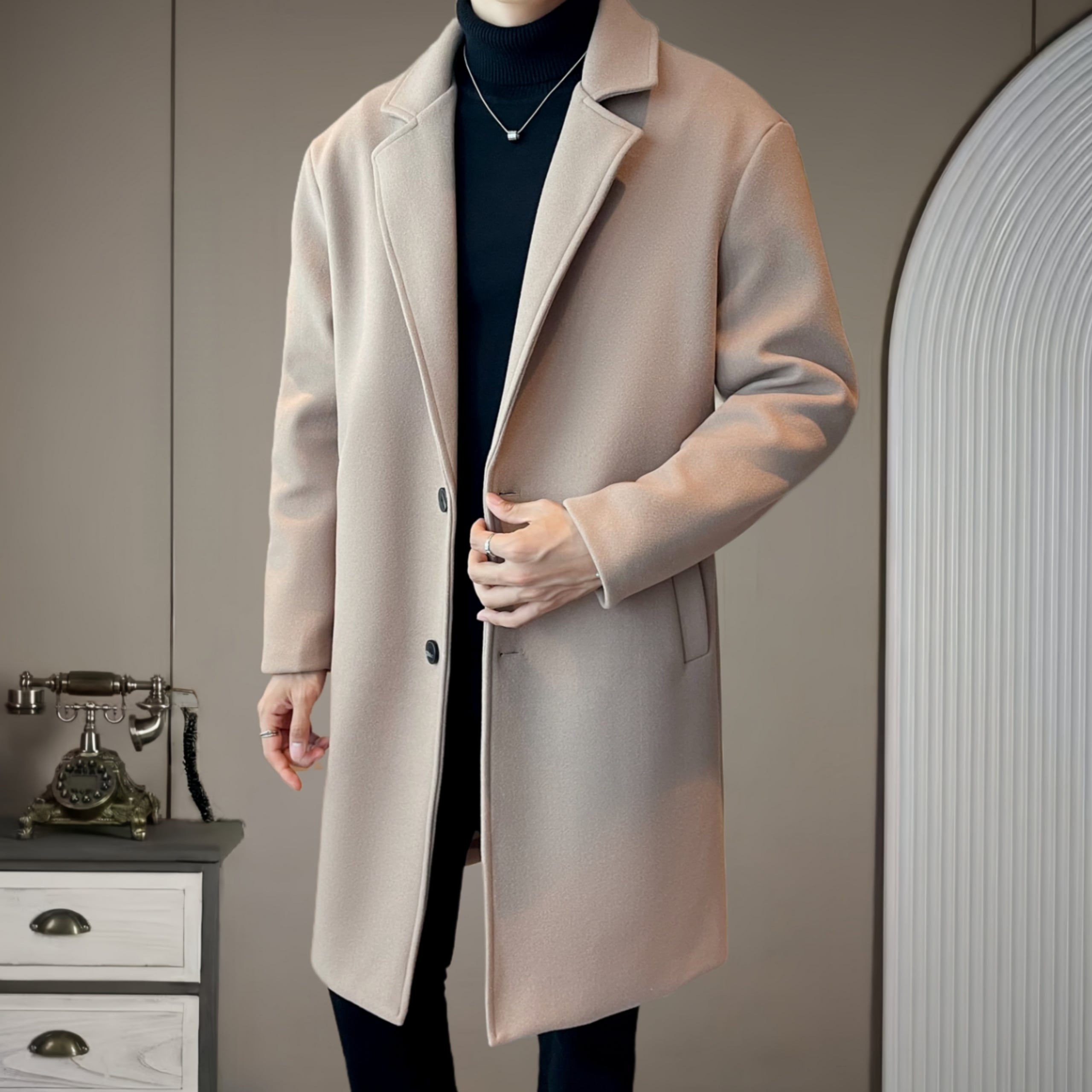 アーバンクラシックチェスターコート(3color) M0823