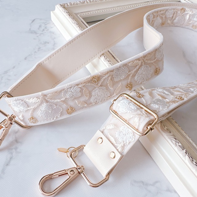 ワイドロングショルダー❁Quiet Bloom