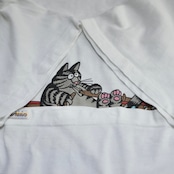 crazy shirt Kliban Cat print tee
