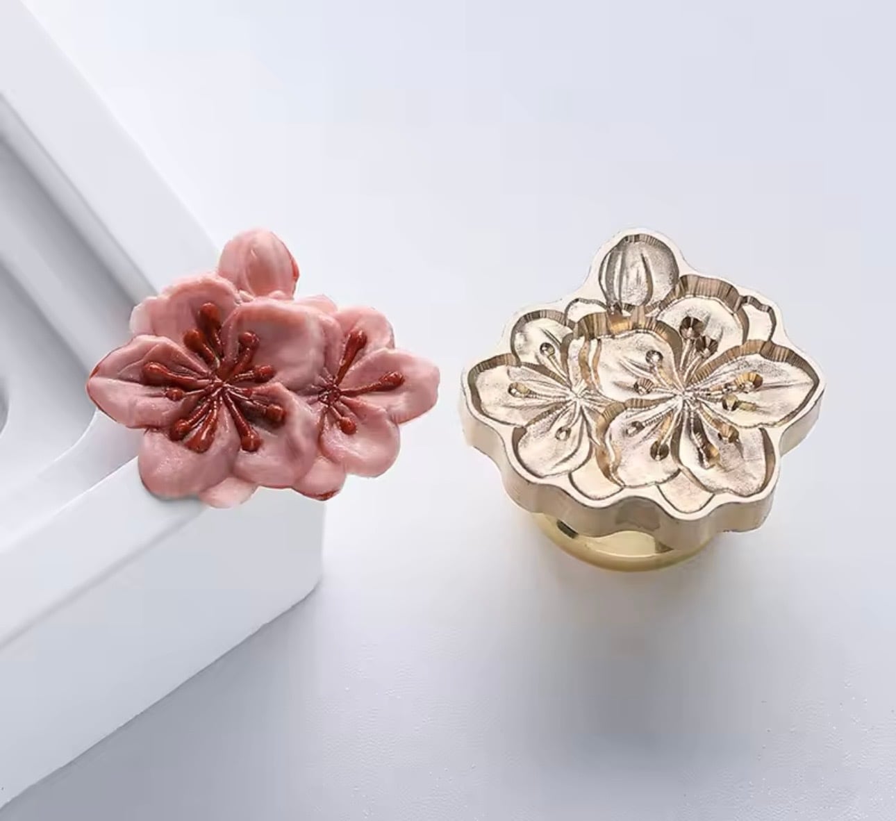 スタンプ(桜・3Dフラワー)
