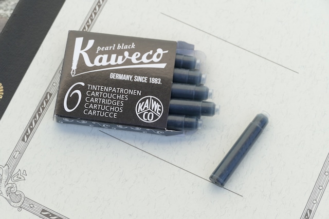 kaweco インクカートリッジ ブラック （６本入り）