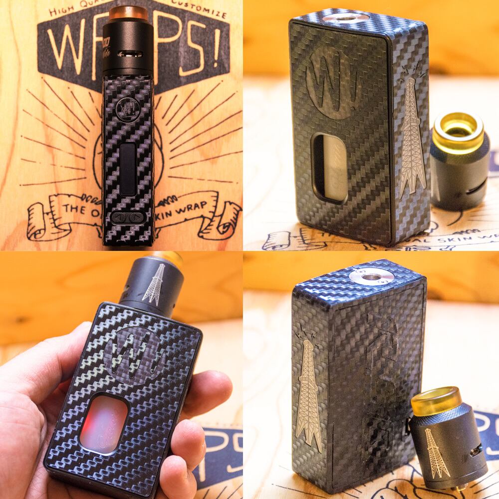 WRAPS! for RSQ Rig Mod WW & Hot Cig | WRAPS!（ラップス）VAPE