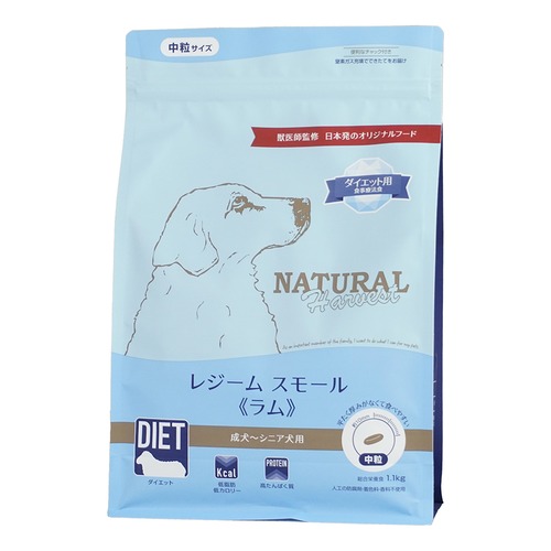 ナチュラルハーベスト　レジーム スモール体重管理　ラム　1.1kg 画像