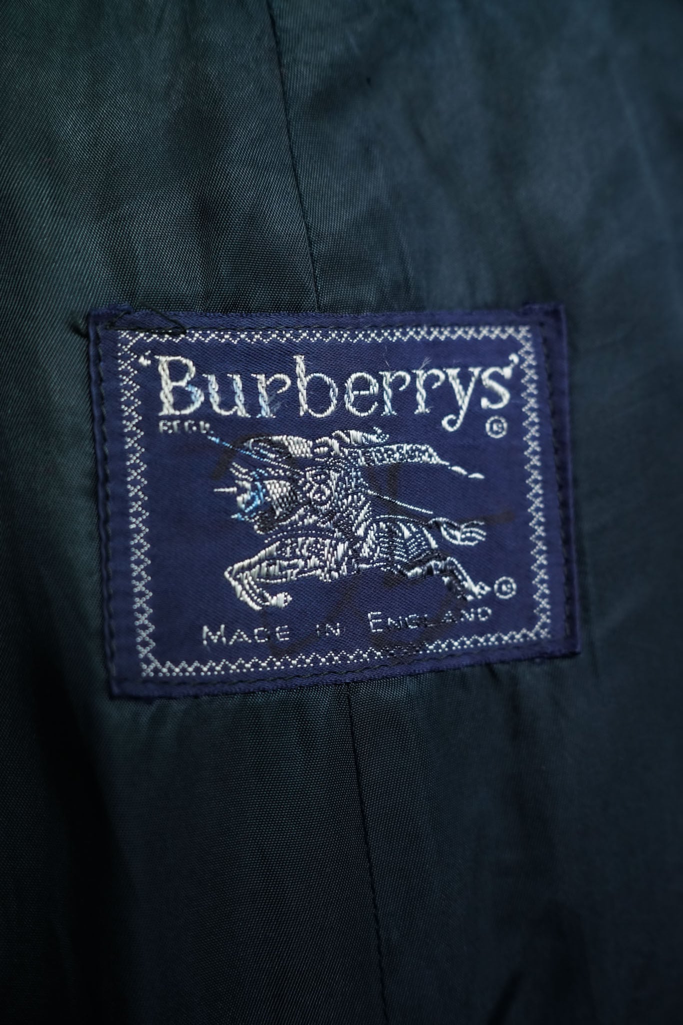 80's “Burberrys” Wool & Camelhair Balmacaan Coat – Made in England