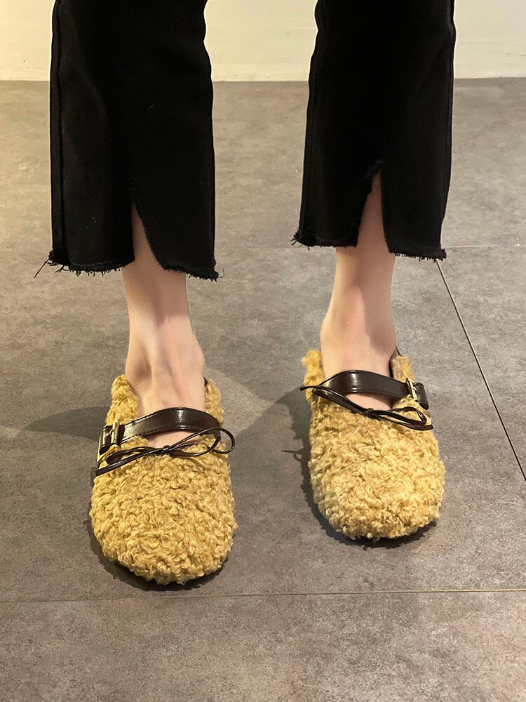 ウィンターレッドファー 靴 シューズ 冬物 部族の婦人靴14634533003