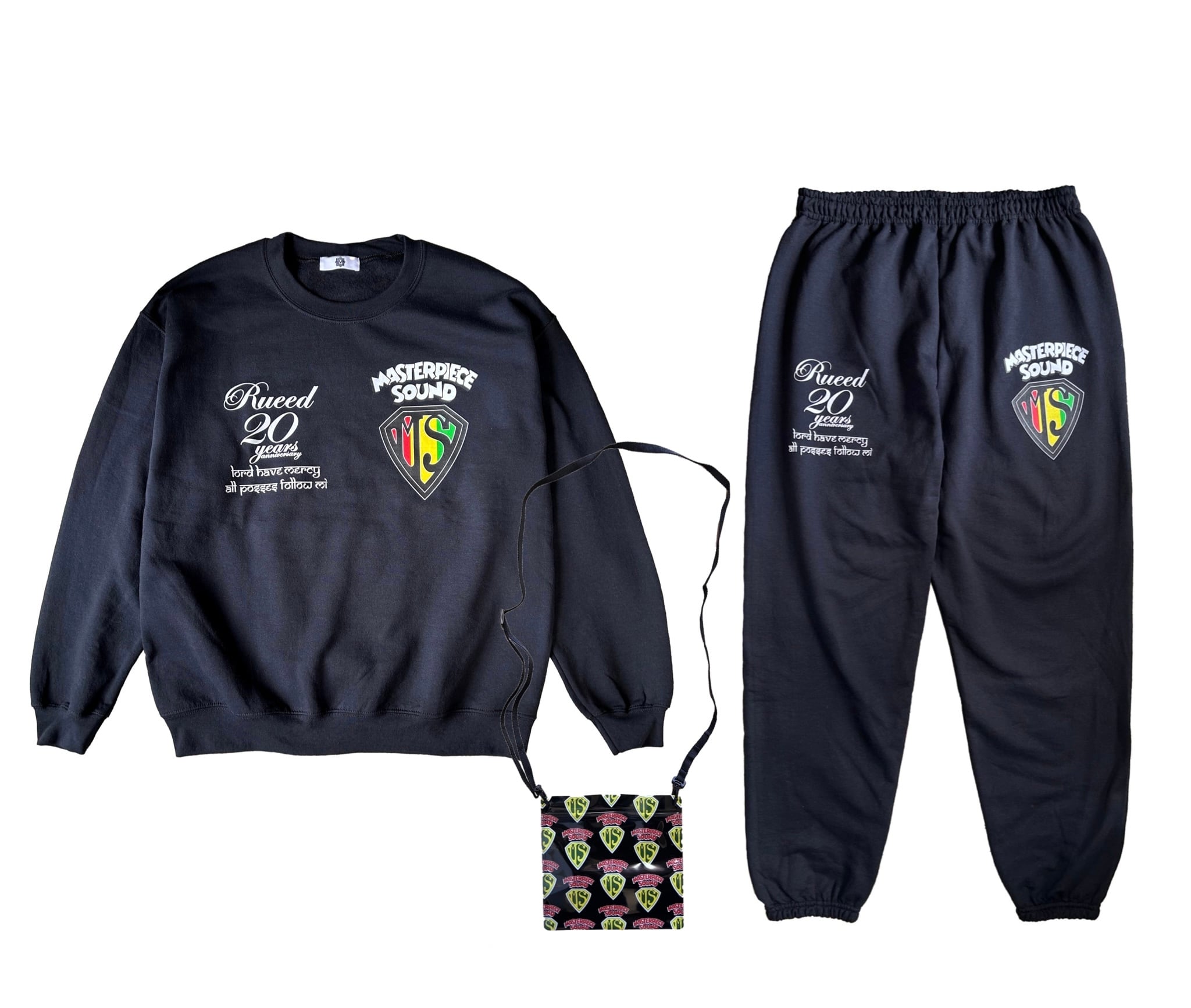 RUEED×MASTERPIECESOUND 8oz SWEAT SET 倒れる XL