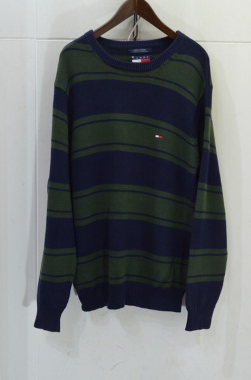 TOMMY HILFIGER ボーダーニット