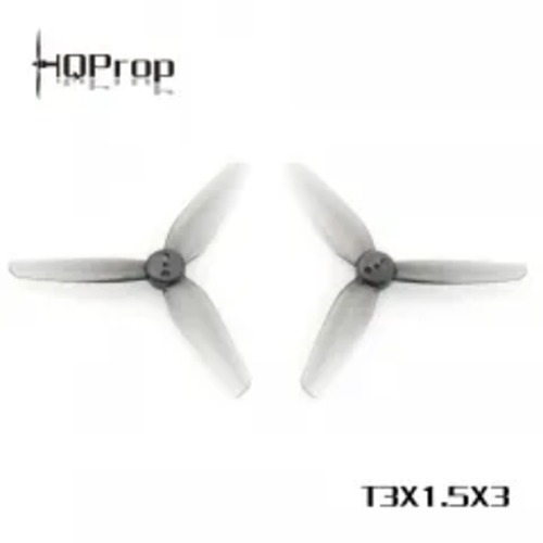 HQ T3×1.5×3  1.5mm-shaft GREY 2L2R