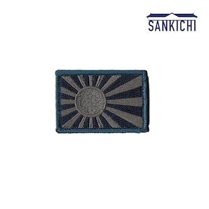 自衛隊グッズ 海上自衛隊 ショルダーパッチ ネイビーブルー ベルクロ付  「燦吉 さんきち SANKICHI」