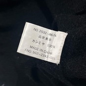 カシミヤ1005 Vintaige Club ヴィンテージクラブ ニット セーター M/ブラック メンズ