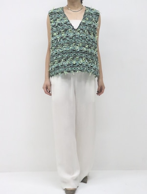 MALHIA KENTツイードベスト