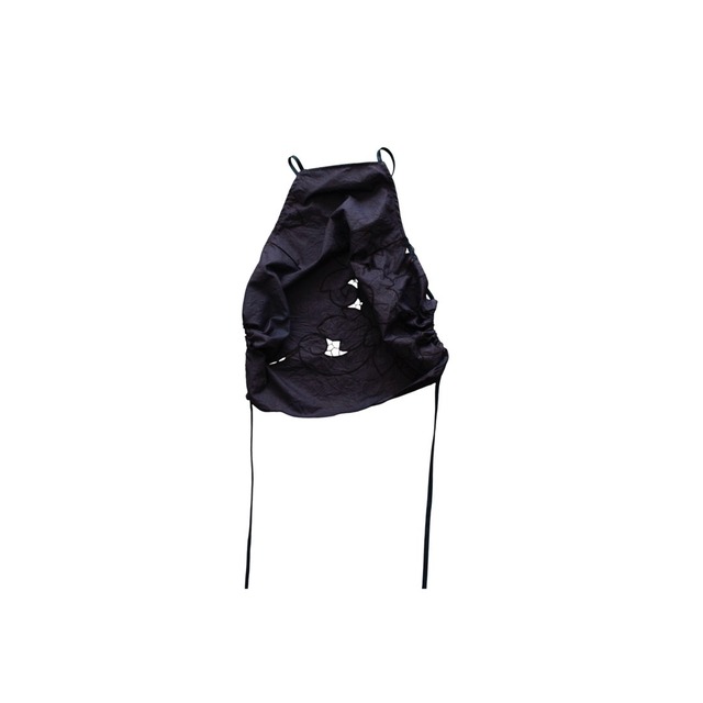 Re; project / 【Open Gather Top】- Dyed Navy - from the 1970s French Lace / a