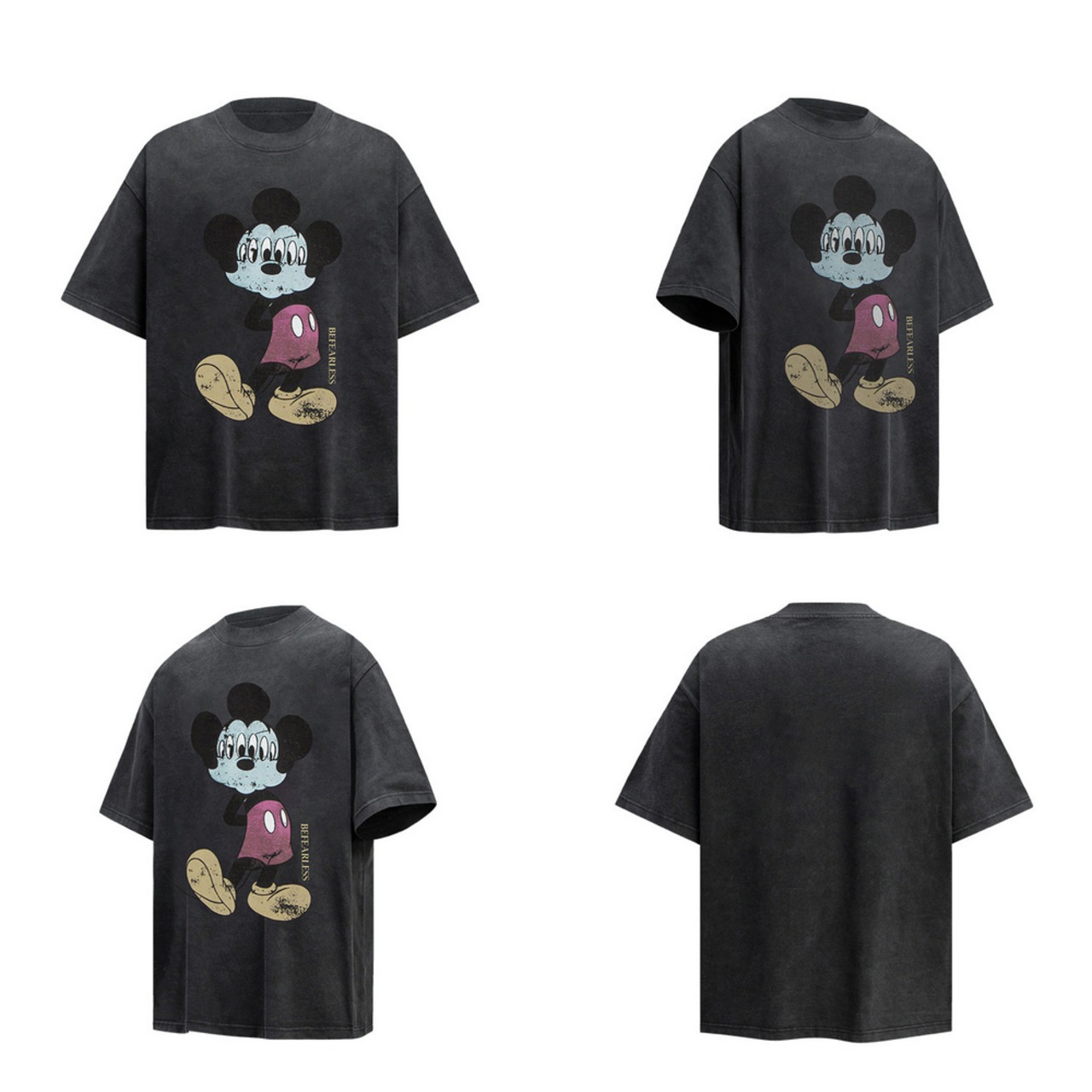 VINTAGE ストリート 首を振る Tシャツ T1702